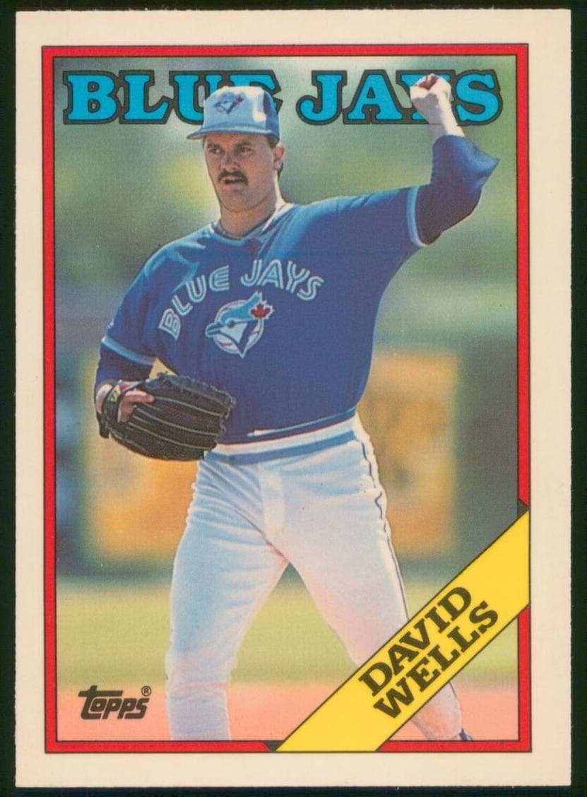 David Wells 1988 topps