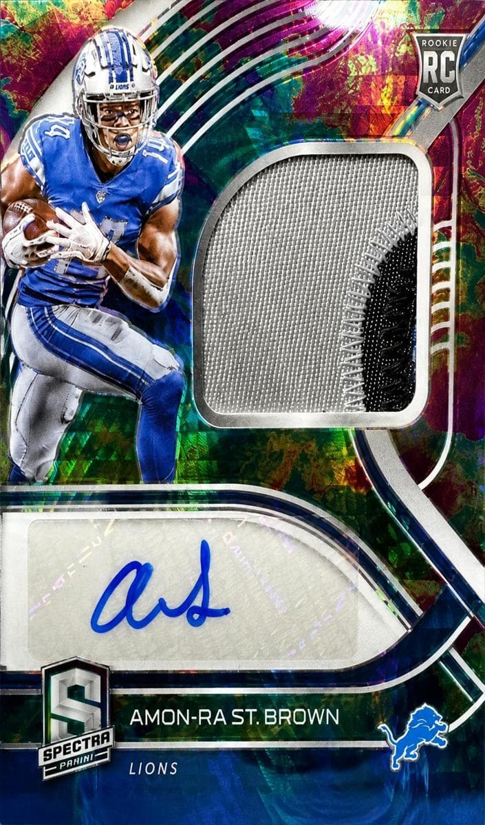 Amon-Ra St. Brown 2021 panini Panini Spectra