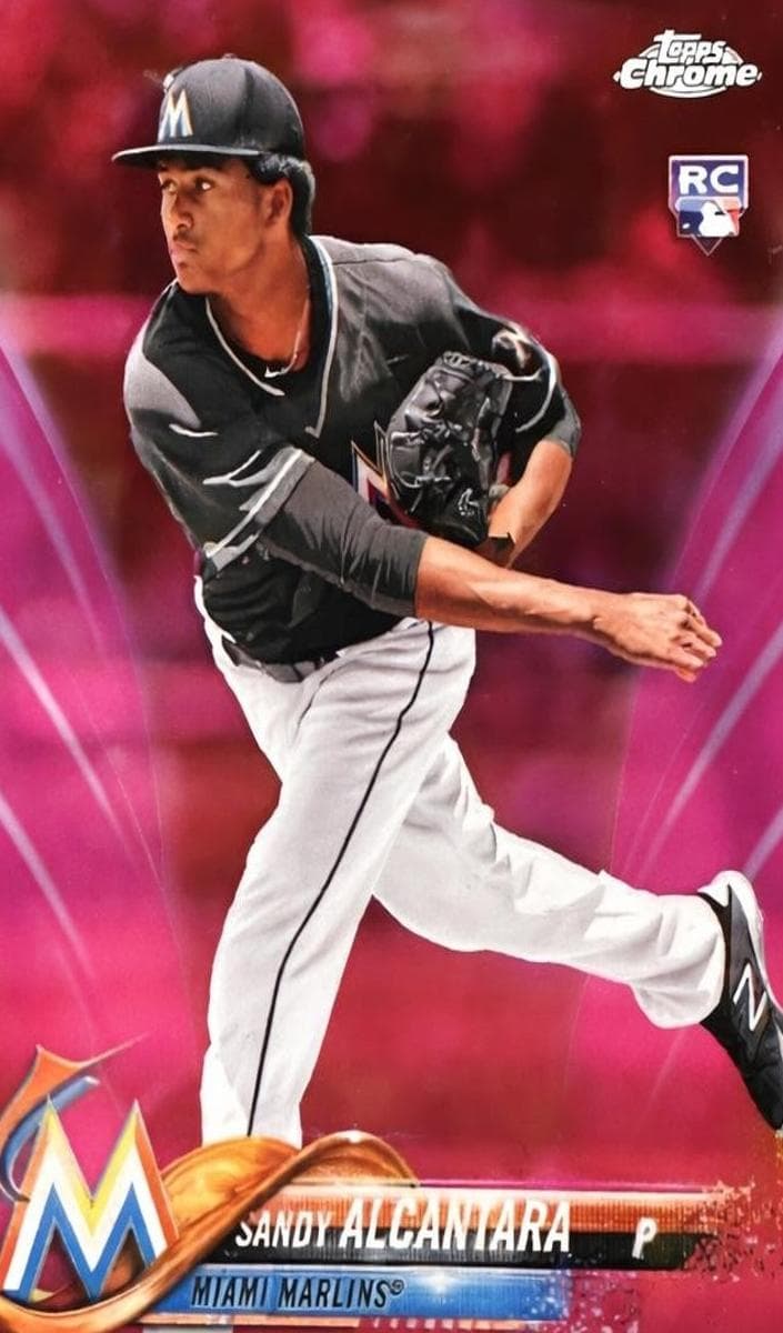 Sandy Alcantara trading card