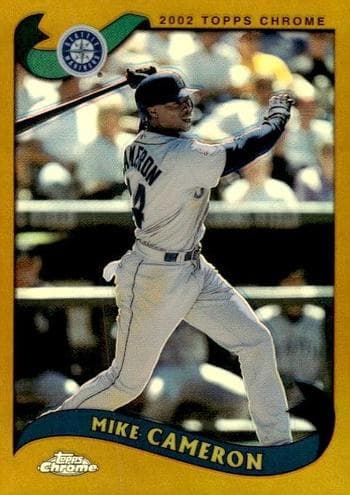 Mike Cameron 2002 topps Topps Chrome