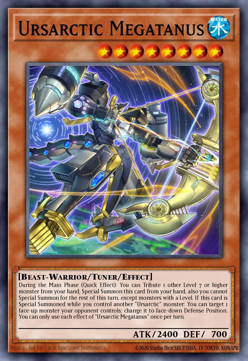 Ursarctic Megatanus 2021 Yu-Gi-Oh! Ancient Guardians