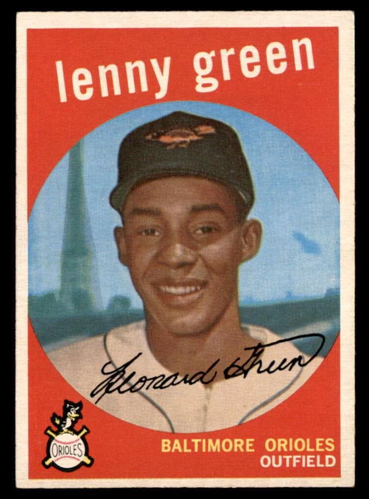 Lenny Green 1959 topps Topps