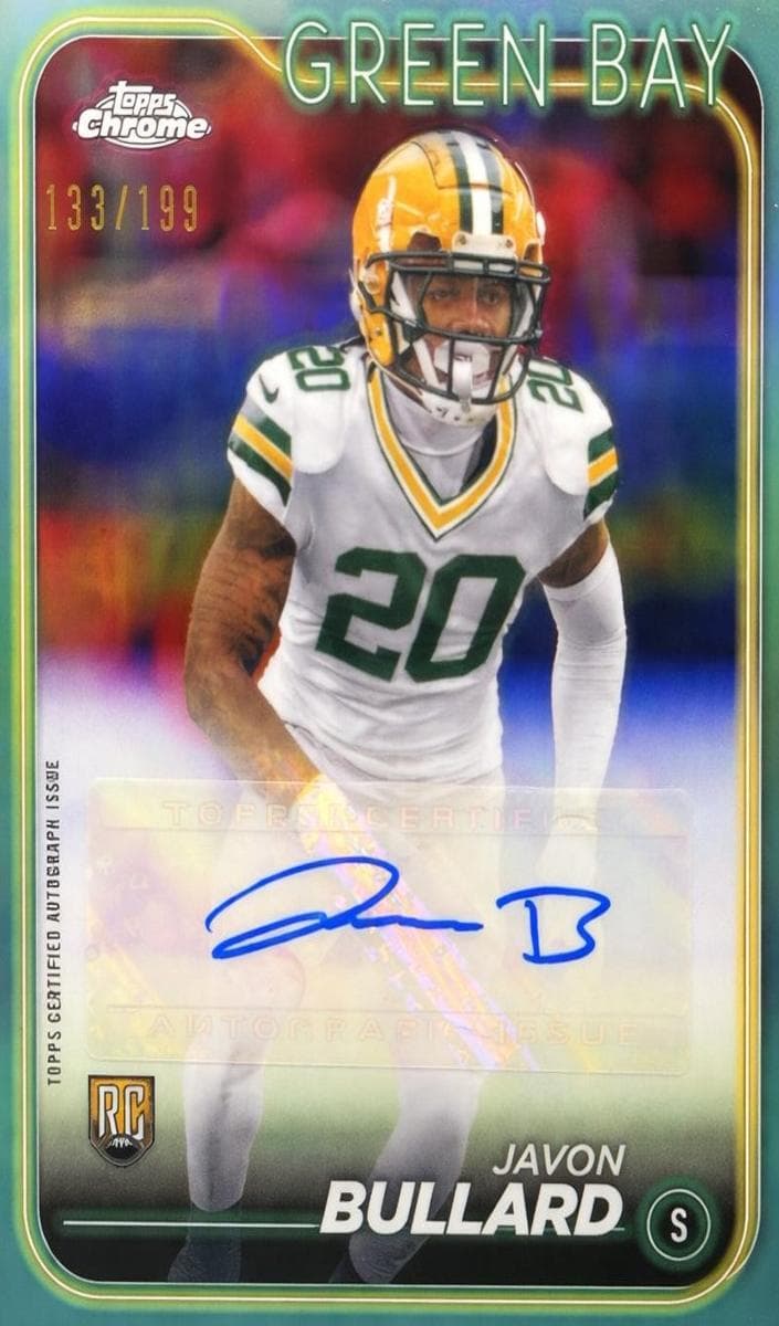 Javon Bullard 2024 topps Topps Chrome