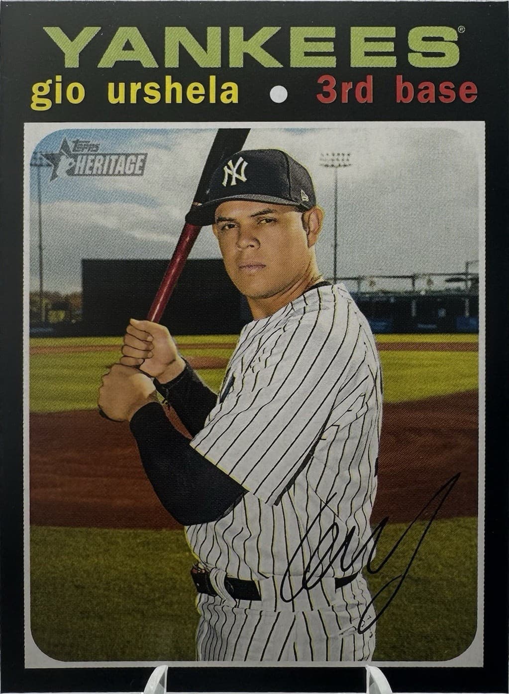 Gio Urshela New 2020 Topps Heritage 2020 Topps Heritage