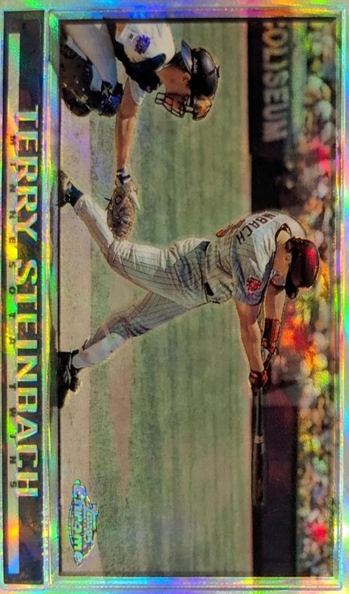 Terry Steinbach 1998 topps Topps Chrome