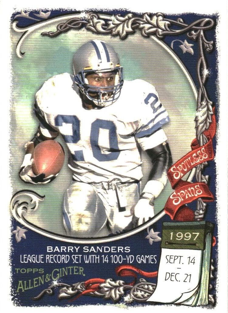 Barry Sanders 2023 topps Topps Composite