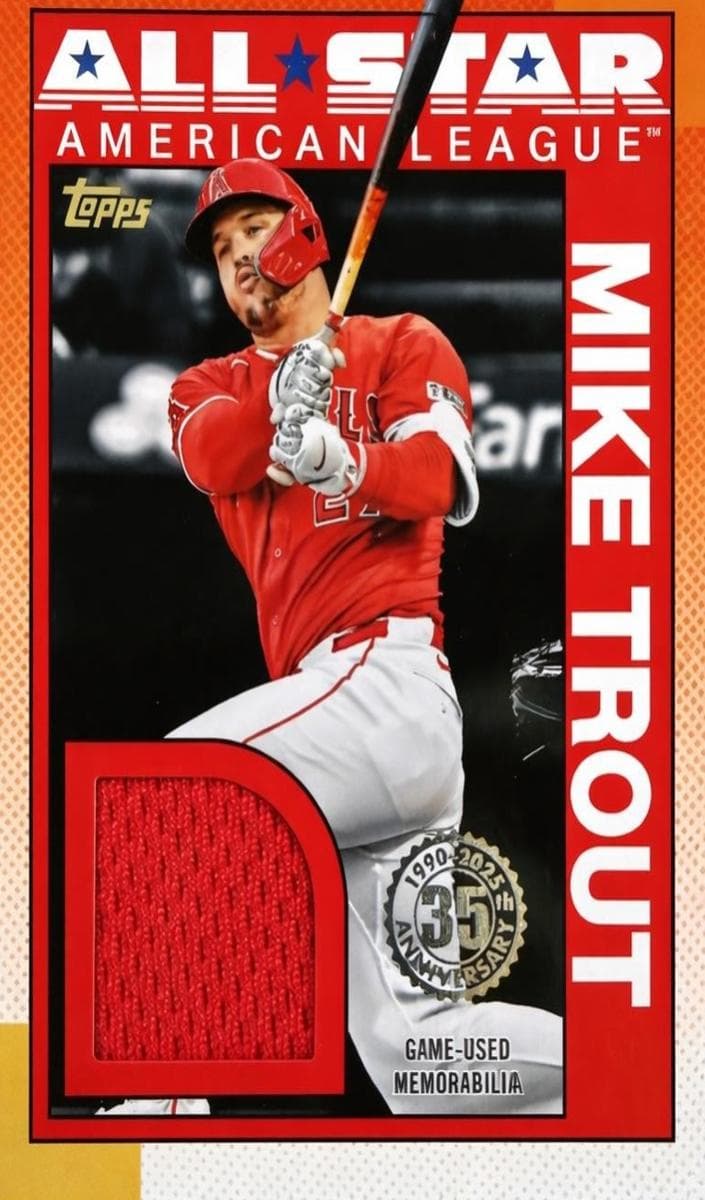 Mike Trout 2025 topps Topps