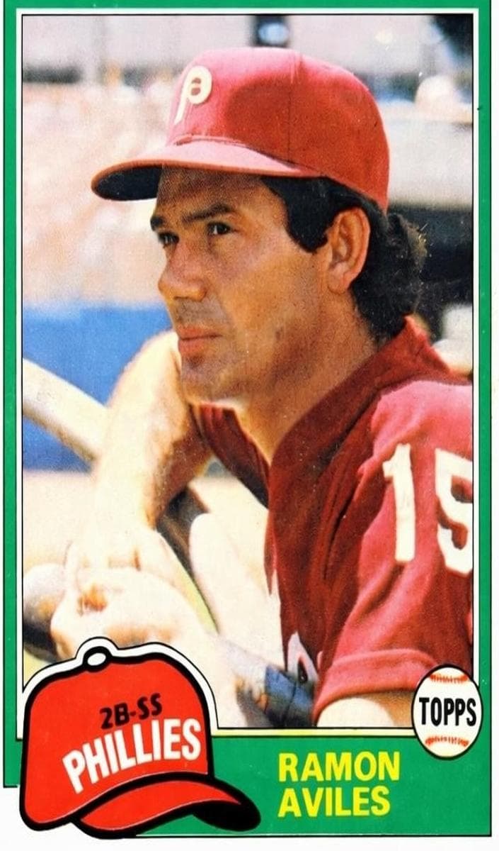 Ramon Aviles 1981 topps Topps
