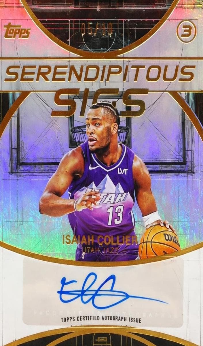 Isaiah Collier 2025 topps Topps 3