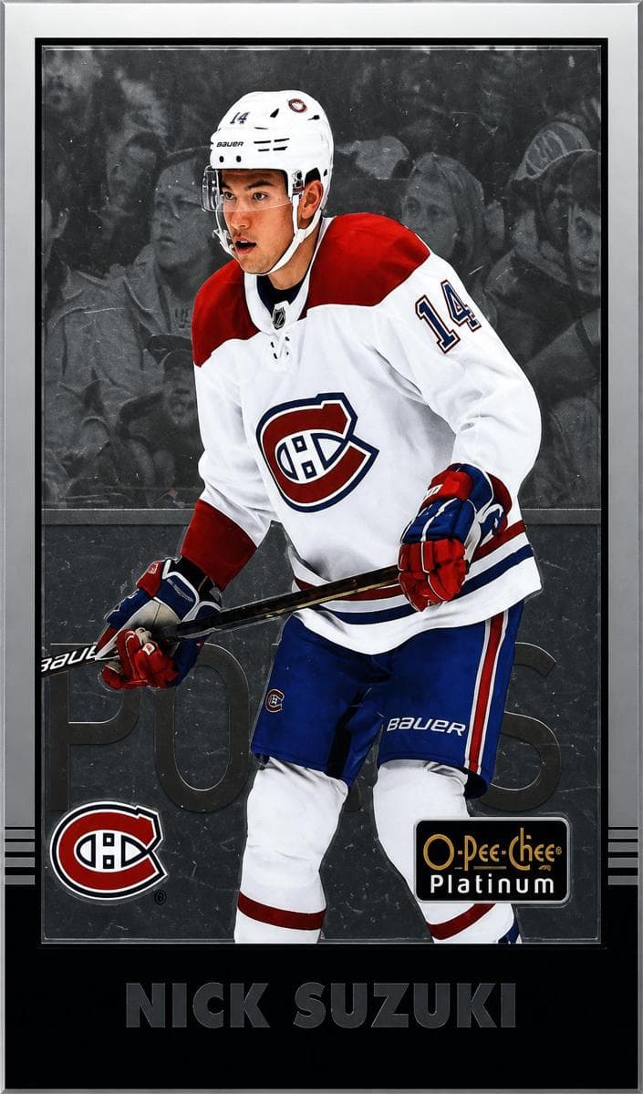 Nick Suzuki 2020 topps O-Pee-Chee Platinum