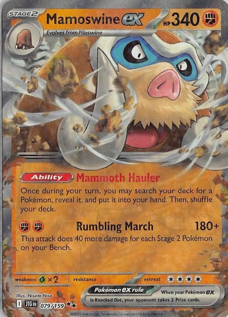 Mamoswine EX #79