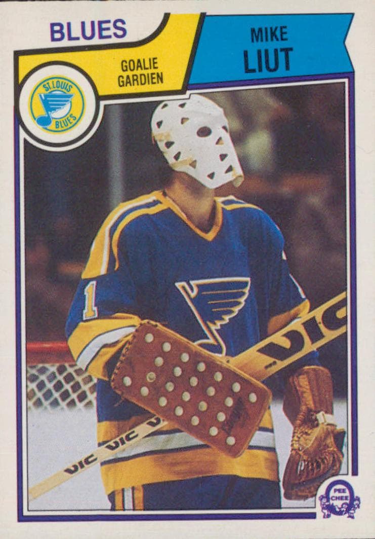 Mike Liut 1983 topps O-Pee-Chee