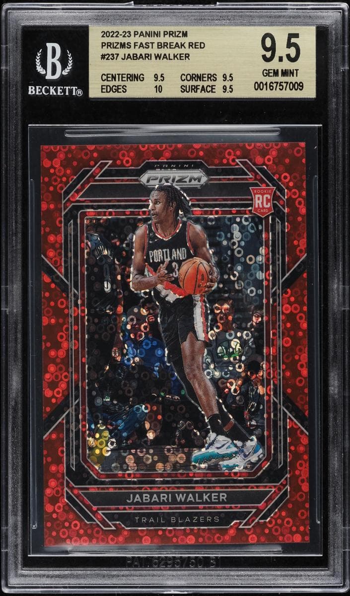 Jabari Walker 2022 panini Panini Prizm