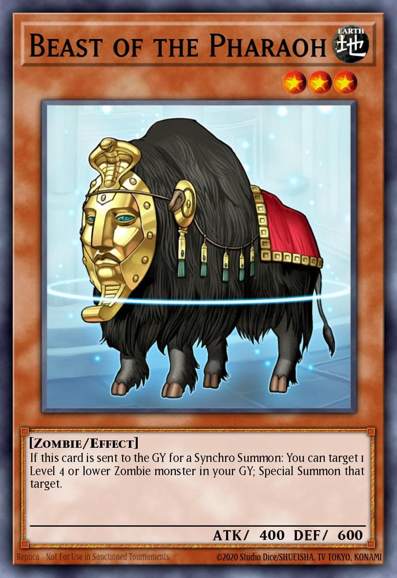 Beast of the Pharaoh 2008 Yu-Gi-Oh!