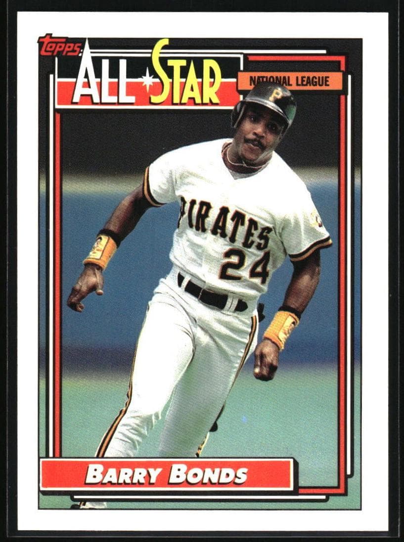 Barry Bonds 1992 topps Topps