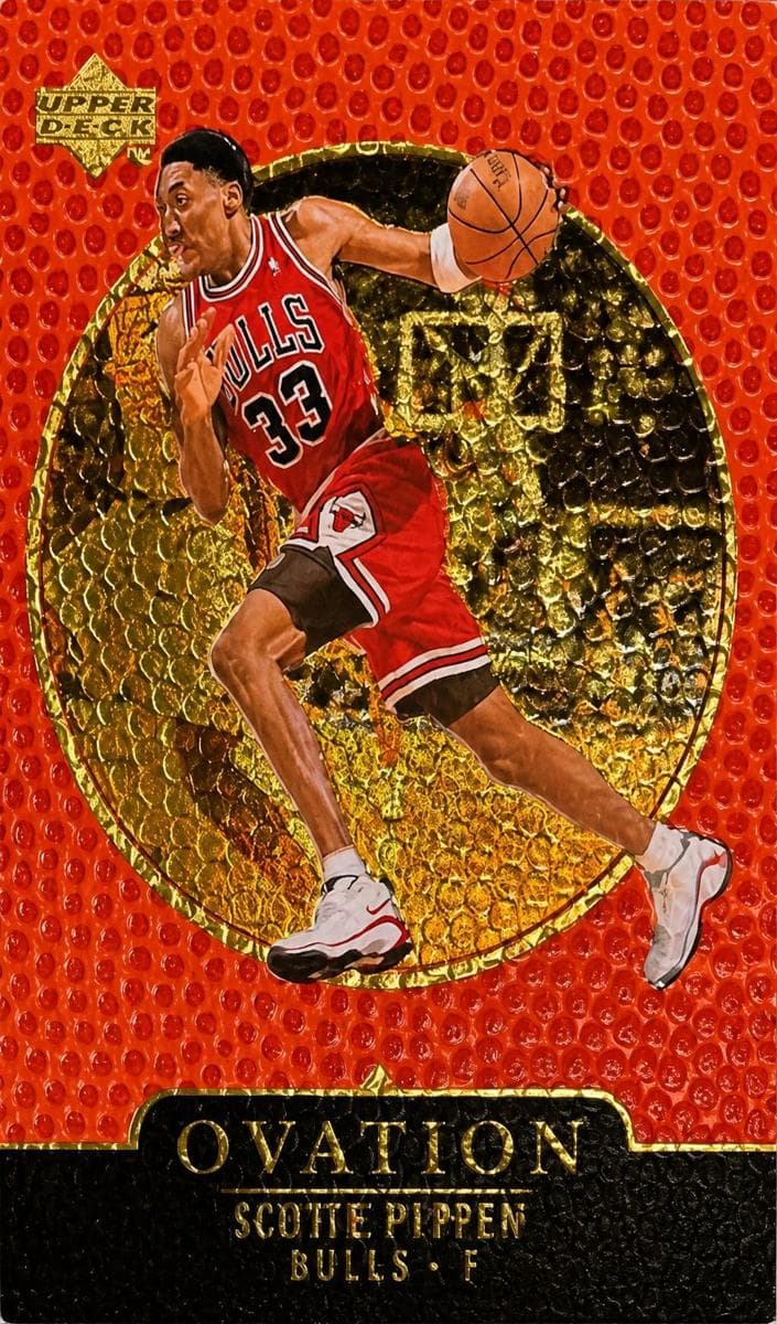 Scottie Pippen 1998 upper-deck Ovation