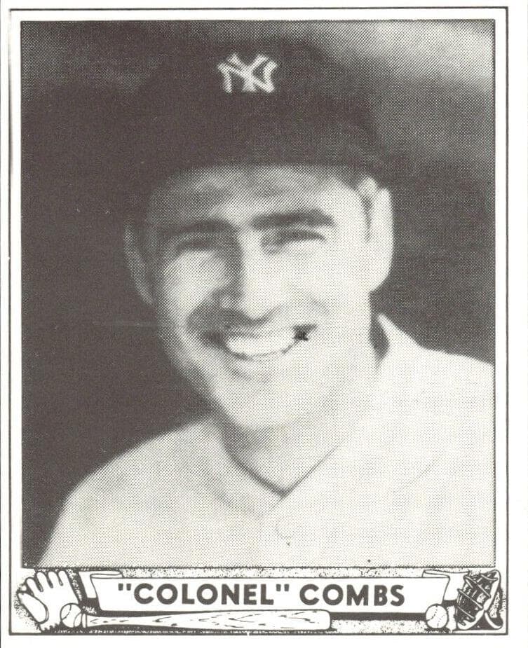Colonel Combs 1940 unknown Play Ball