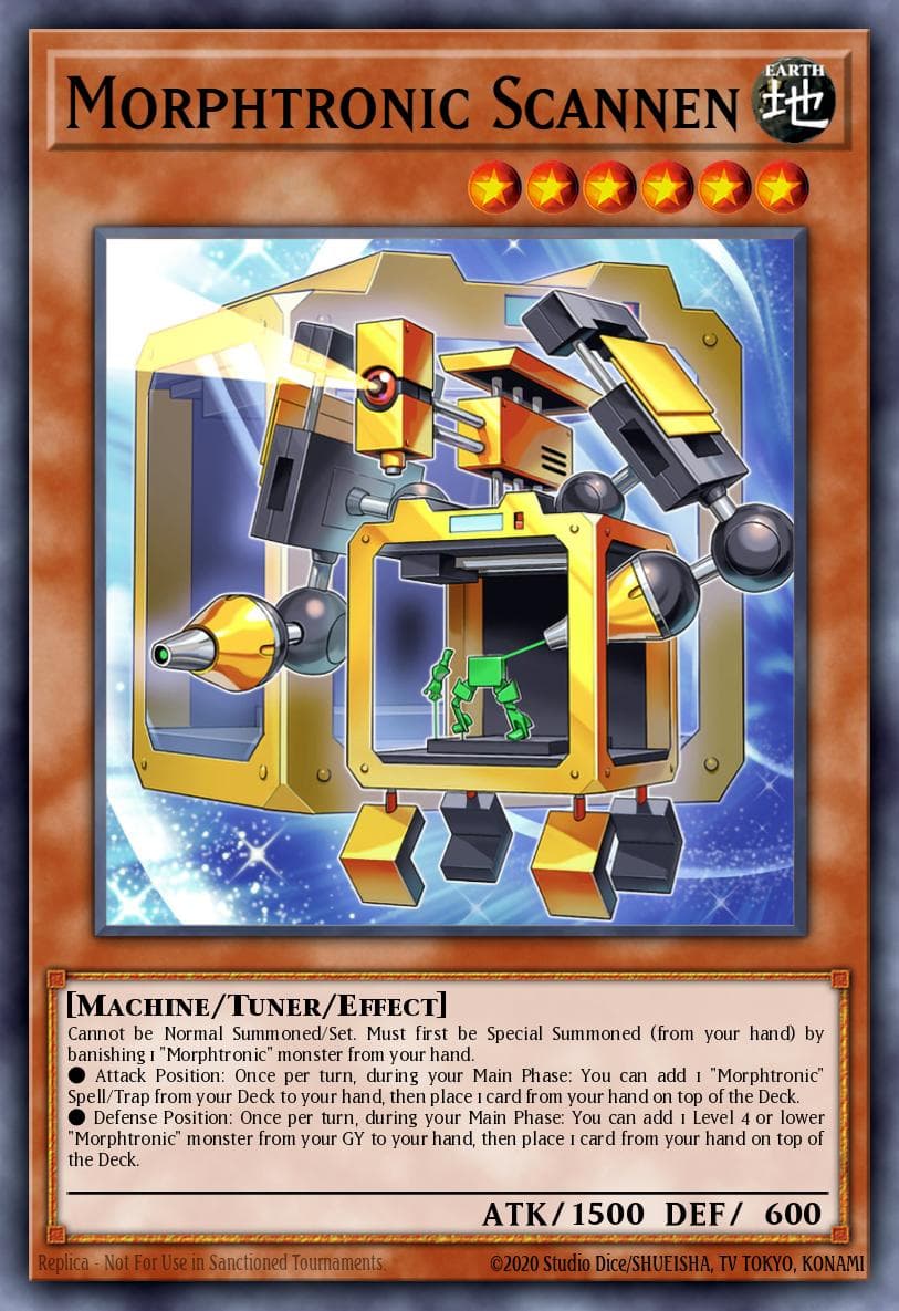 Morphtronic Scannen 2022 Yu-Gi-Oh! Power Of The Elements