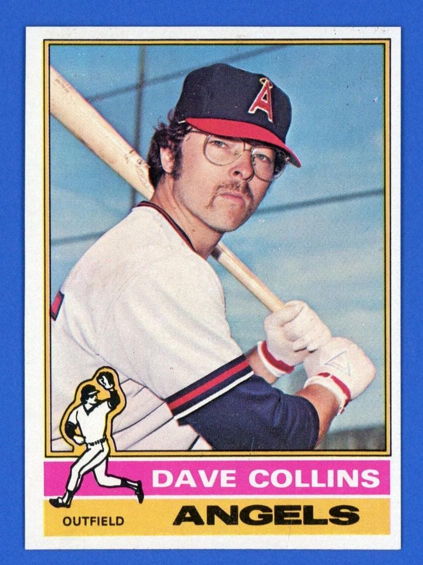 Dave Collins 1976 topps Topps