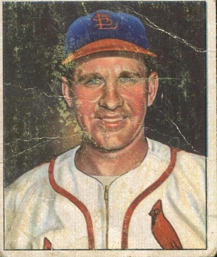 Enos Slaughter 1950 bowman Bowman