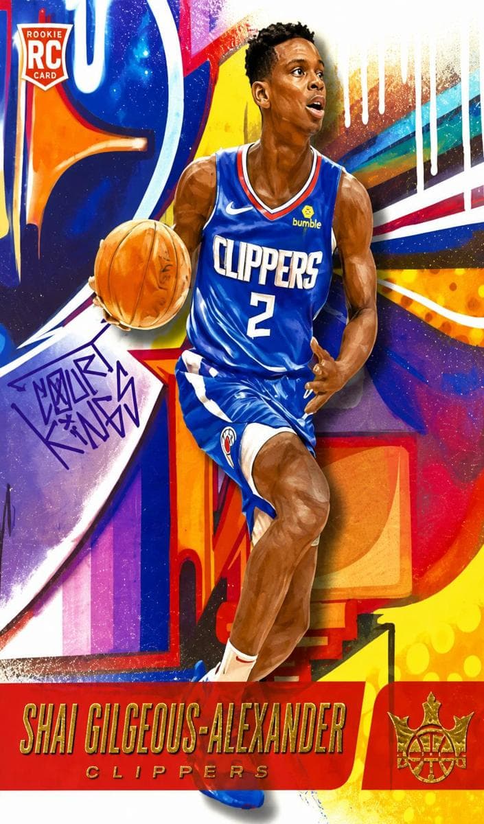 Shai Gilgeous-Alexander 2018 panini Court Kings