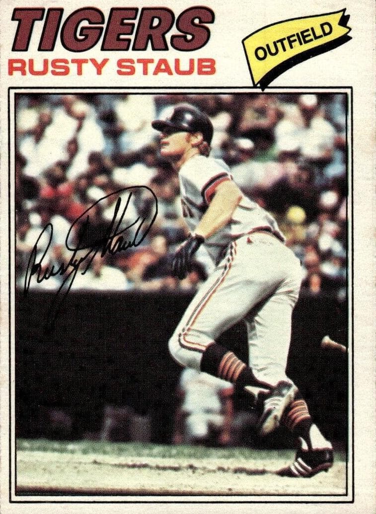 Rusty Staub 1977 topps