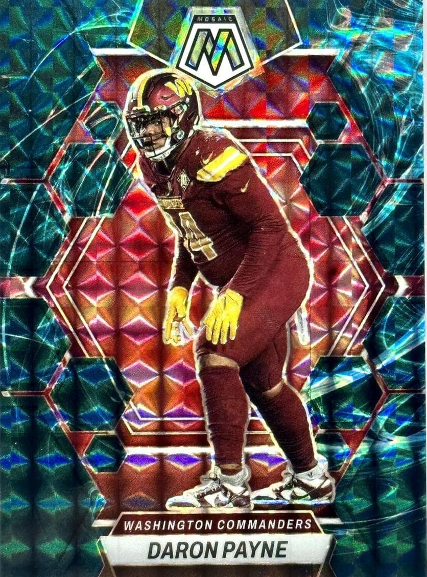 Daron Payne 2023 panini Panini Mosaic