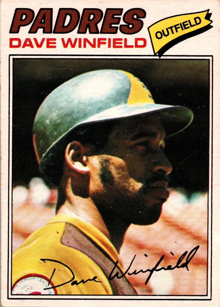 Dave Winfield 1977 topps O-Pee-Chee