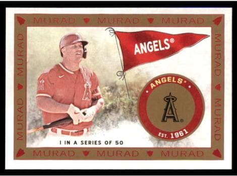 Mike Trout 2021 topps Topps Allen & Ginter