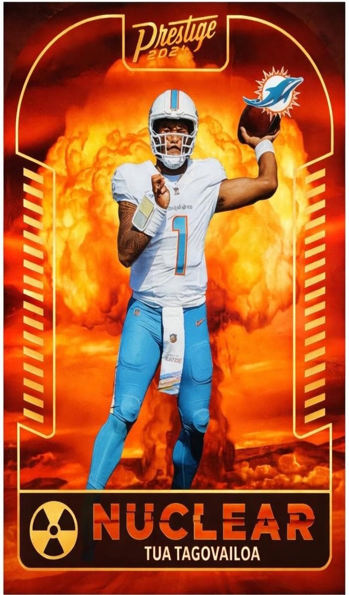 Tua Tagovailoa 2024 panini Panini Prestige