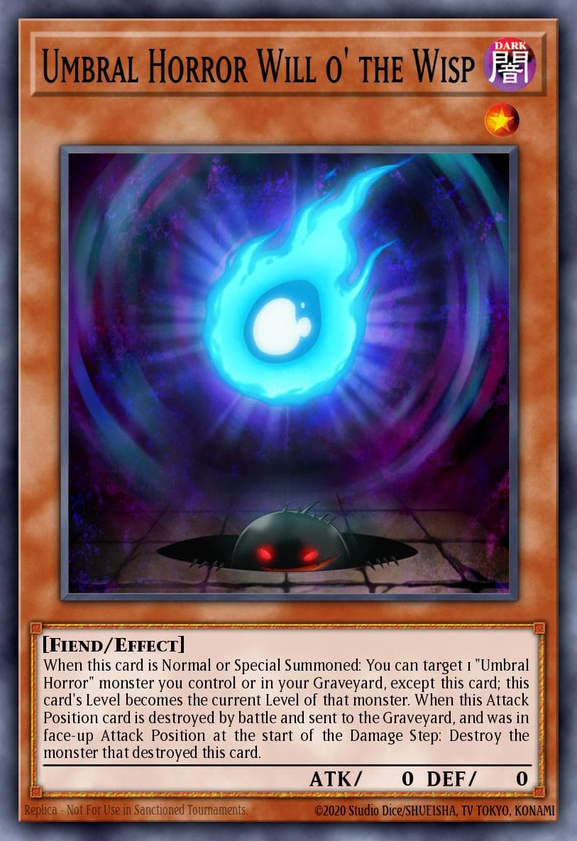 Umbral Horror Will o' the Wisp #MP14-EN068