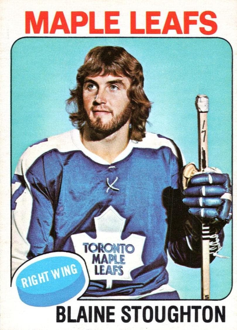 Blaine Stoughton 1975 topps Topps