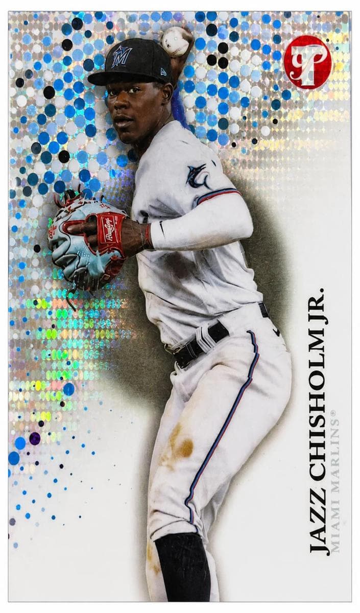 Jazz Chisholm Jr. 2022 topps Topps Pristine