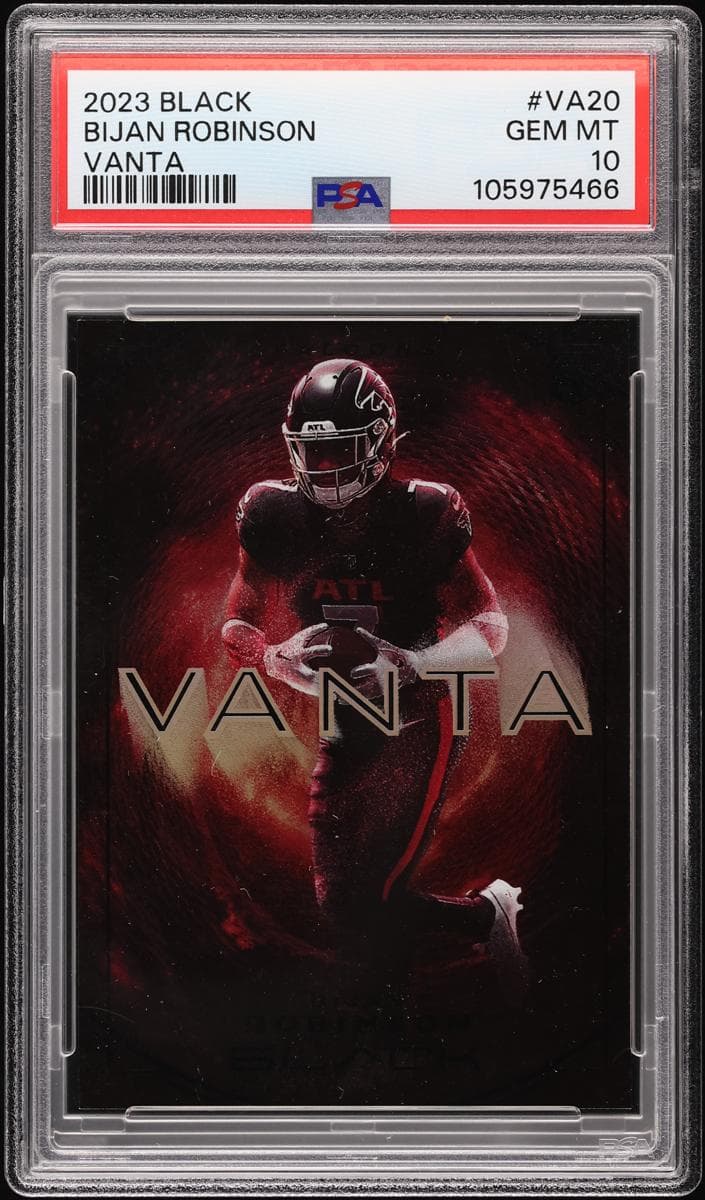 Bijan Robinson 2023 panini Black