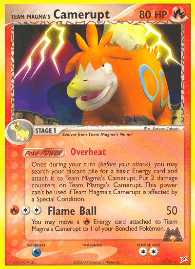 Team Magma's Camerupt #2