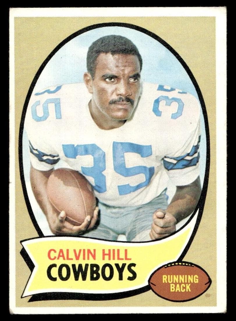 Calvin Hill 1970 topps Topps
