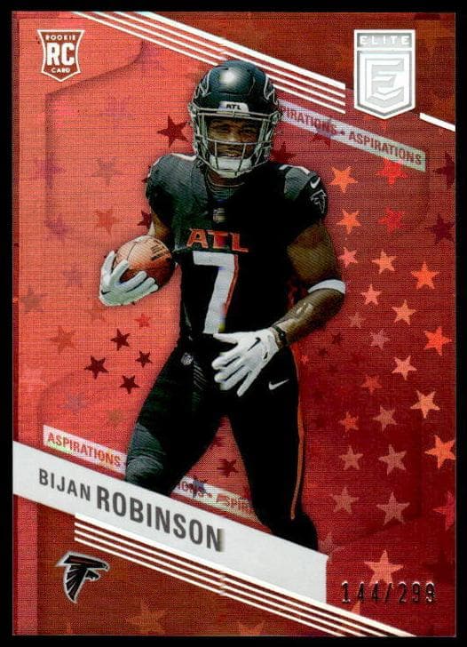 Bijan Robinson 2023 Panini Rookies & Stars rookie card