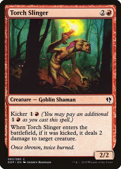 Torch Slinger 2015 Magic: The Gathering Duel Deck: Zendikar vs. Eldrazi