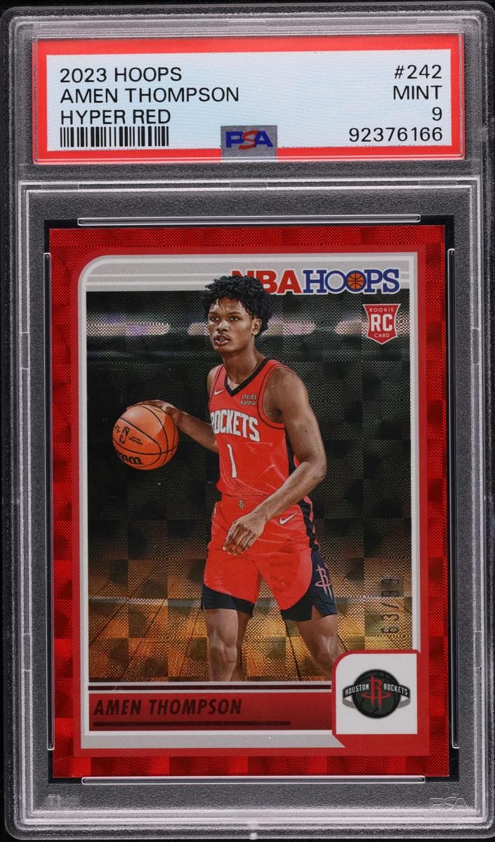 Amen Thompson 2023 panini Hoops Premium Stock