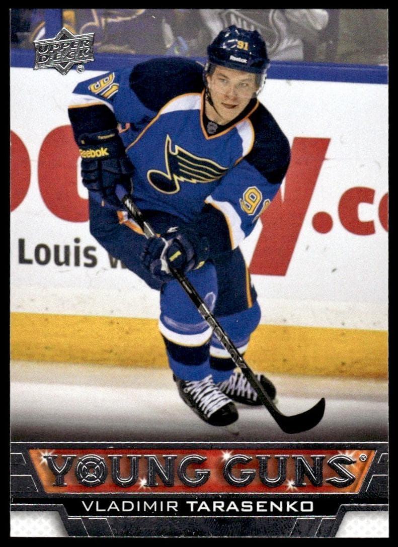 Vladimir Tarasenko trading card