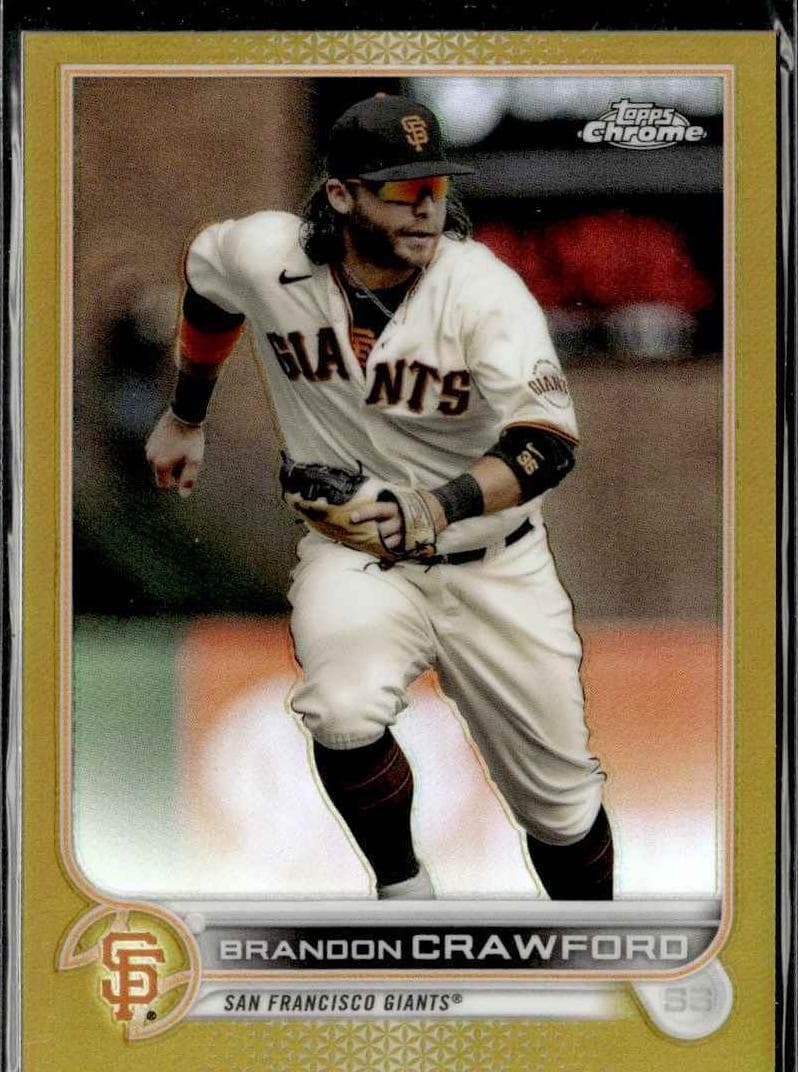 Brandon Crawford 2022 topps Topps Chrome