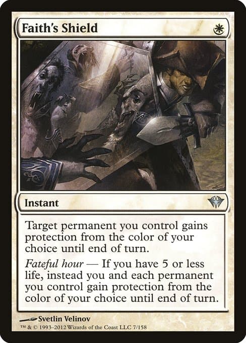 Faith's Shield 2012 Magic: The Gathering Dark Ascension