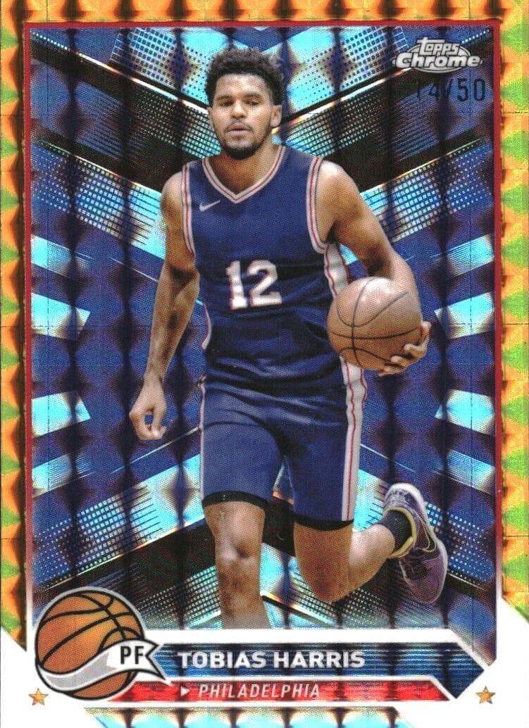 Tobias Harris 2023 topps Topps Chrome