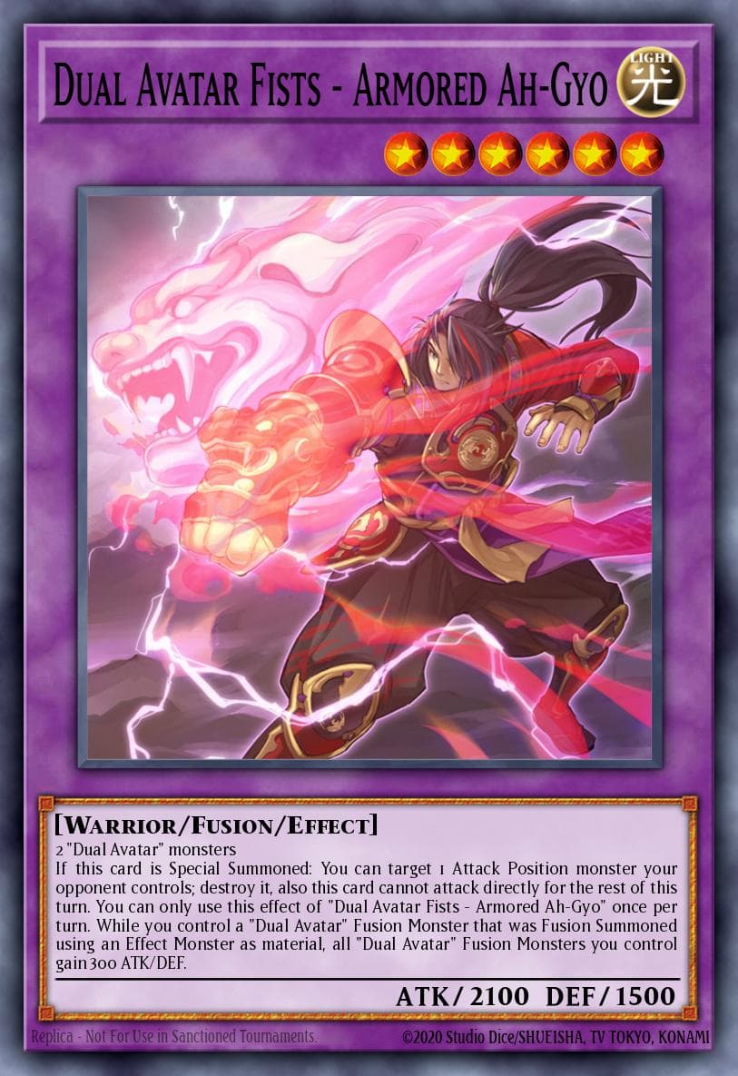 Dual Avatar Fists - Armored Ah-Gyo #PHRA-EN032