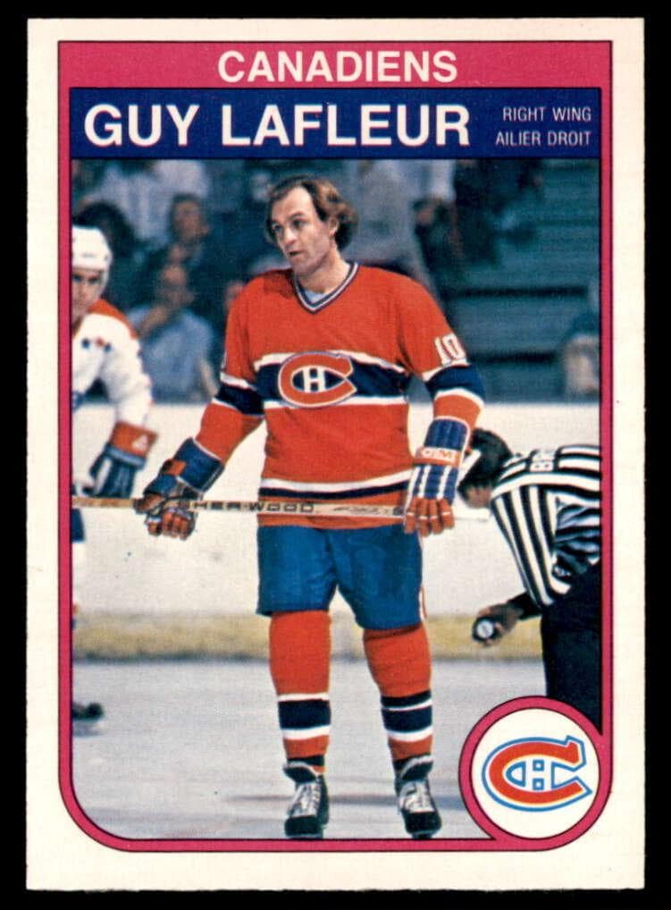 Guy Lafleur trading card