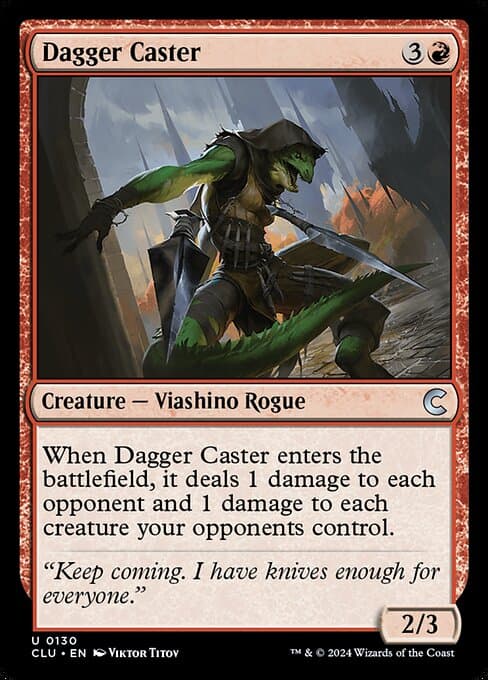 Dagger Caster 2019 Magic: The Gathering Ravnica Allegiance