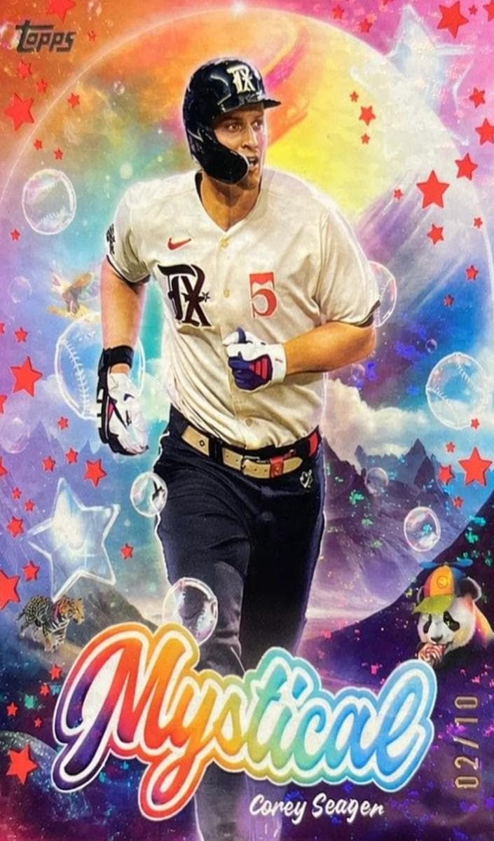 Corey Seager 2024 topps Topps Update