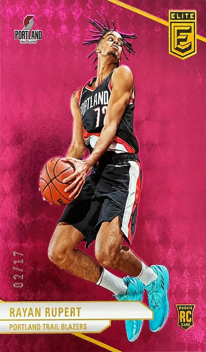 Rayan Rupert 2023 panini Donruss Elite