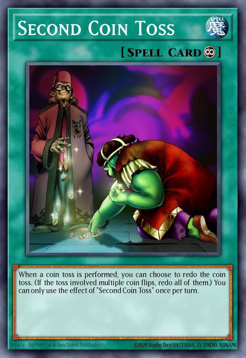 Second Coin Toss 2003 Yu-Gi-Oh! Japanese Structure Deck: Joey Volume 2