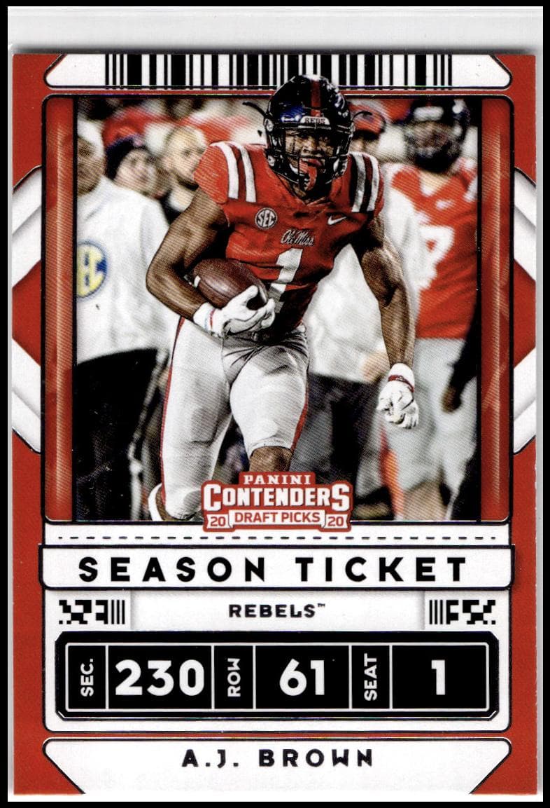 A.J. Brown 2020 panini Panini Contenders